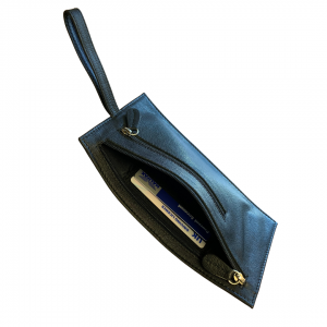 Leather Security Wallet Pouch With Belt Loop