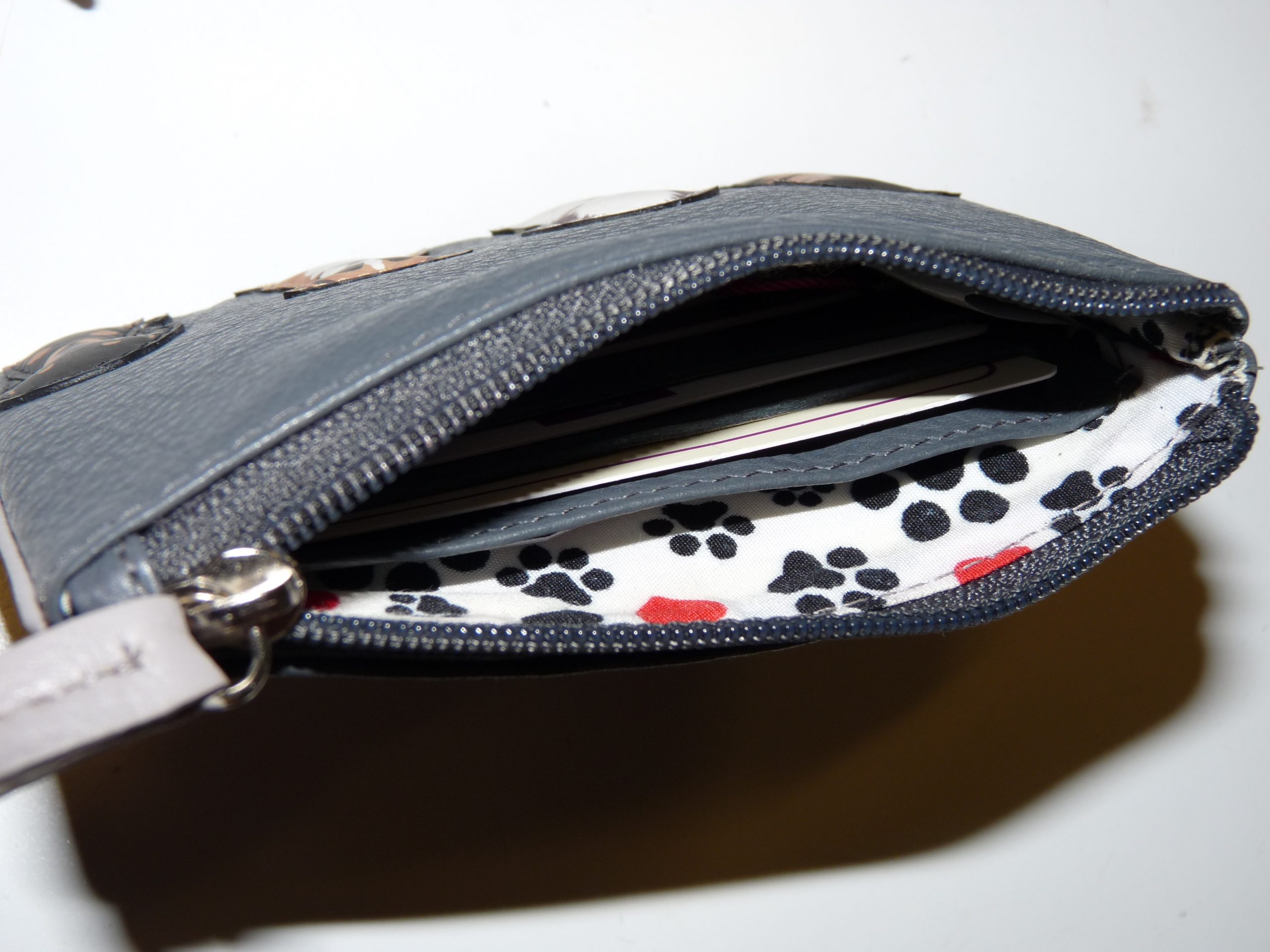 Leather Sitting Dog Coin Purse - Image 2