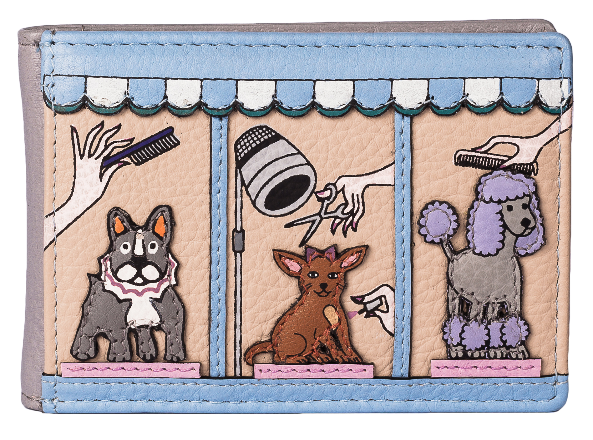 Beau Dog Leather ID/Card Holder