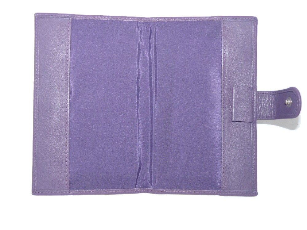 Purple Leather Golf Scorecard with giftbag - Image 4