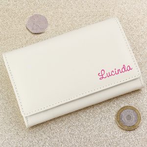 personalised purse