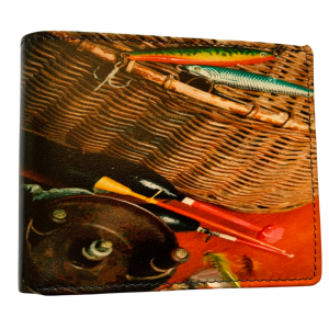 FISHING LEATHER WALLET