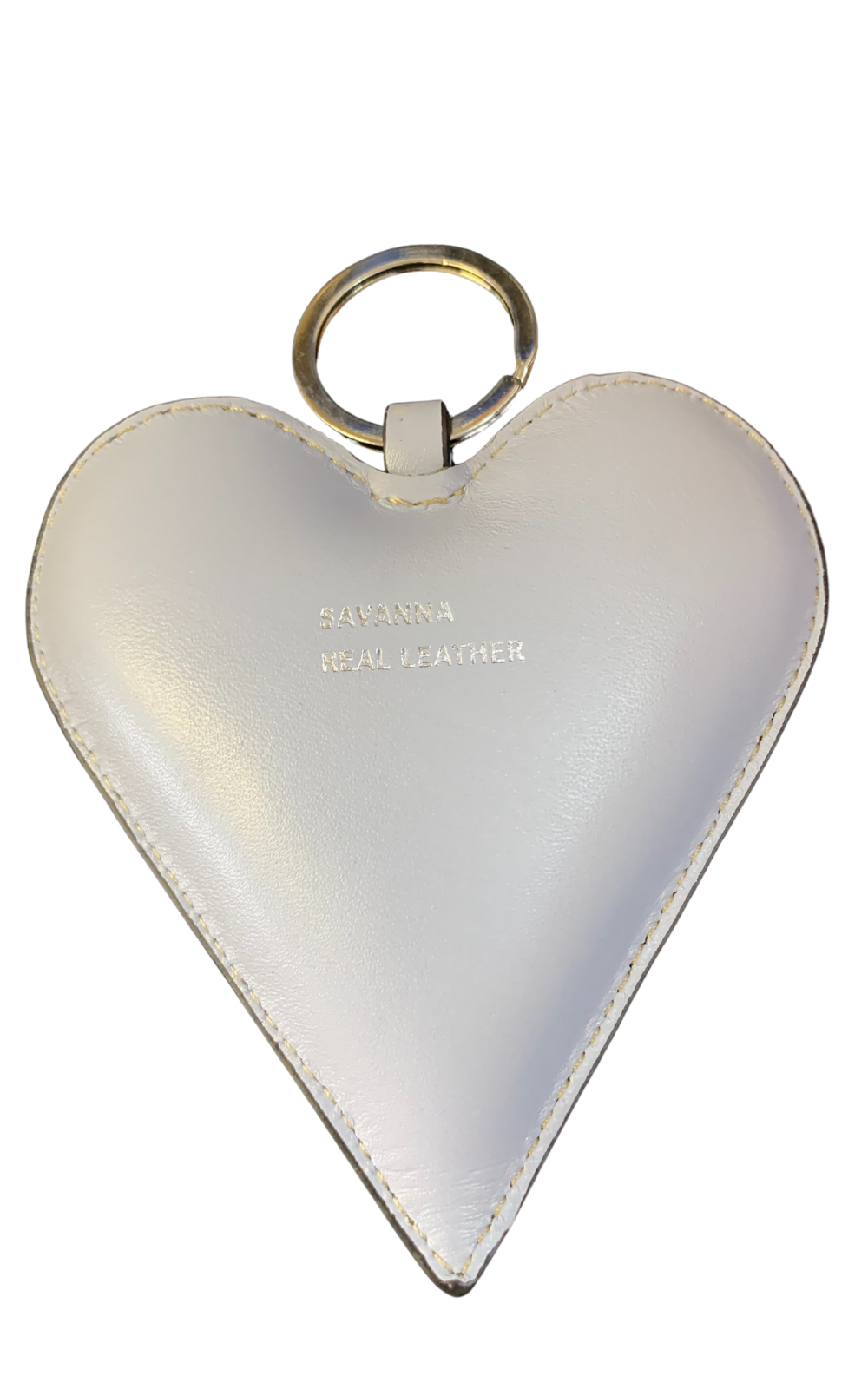 Large Elephant Leather Keyring - Image 2