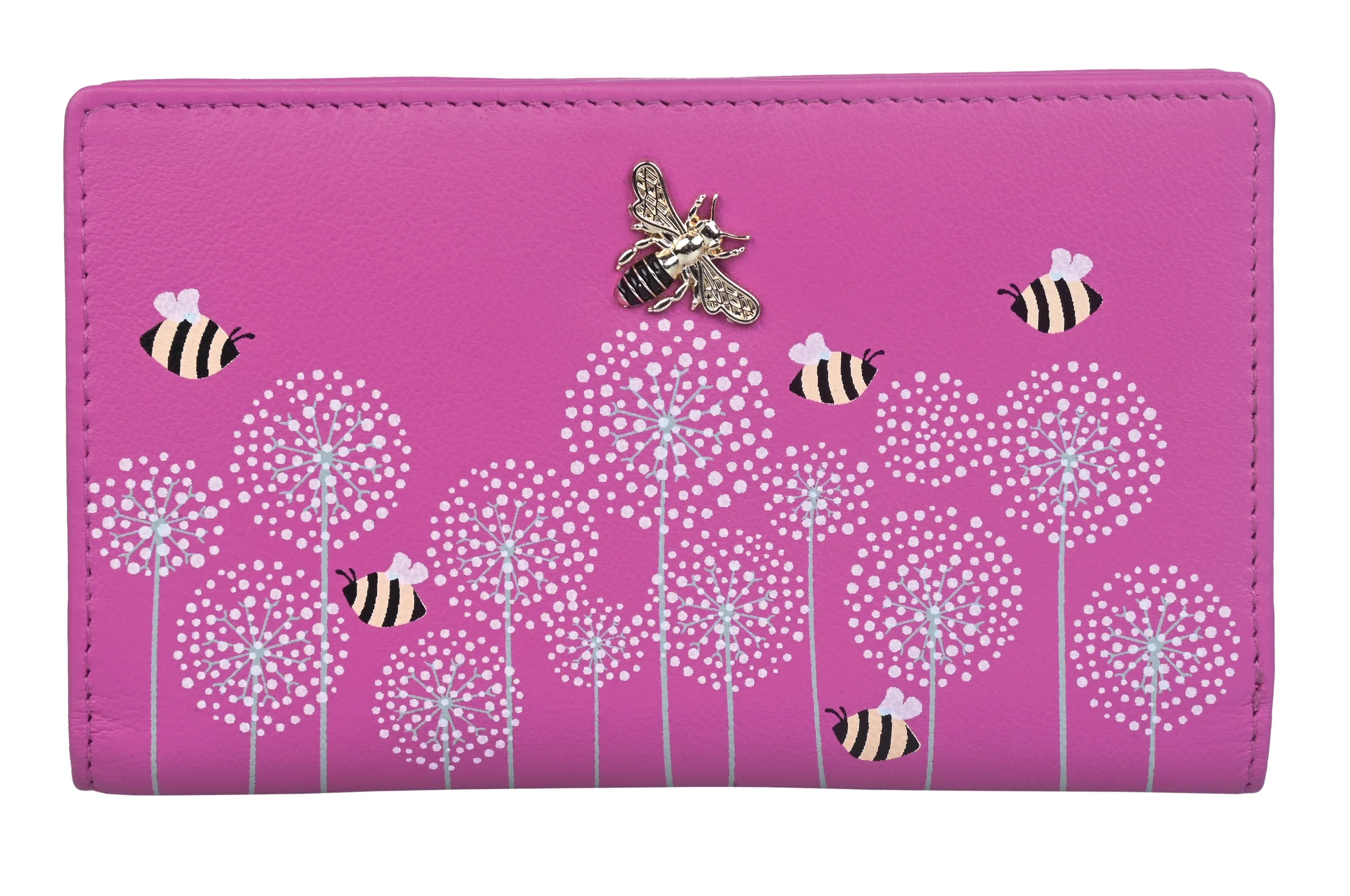 RFID Leather Compact Bee Coin /Card Purse - Image 7