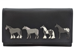 Leather Horse Equestrian Purse