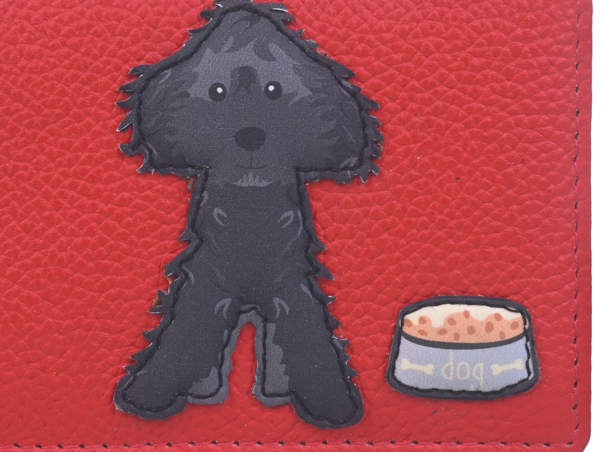 Leather Cockapoo RFID Card / ID Holder - Image 3