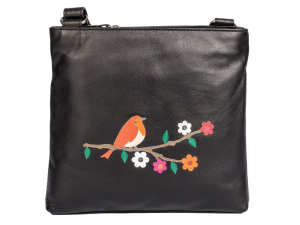 Leather Robin Crossbody Bag