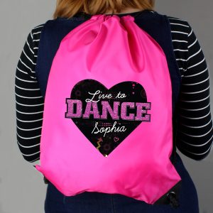 Personalised Pink Dance / Kit Bag