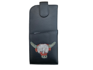 Highland Cow Glasses Case