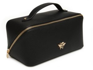 Expandable Train Case -Black