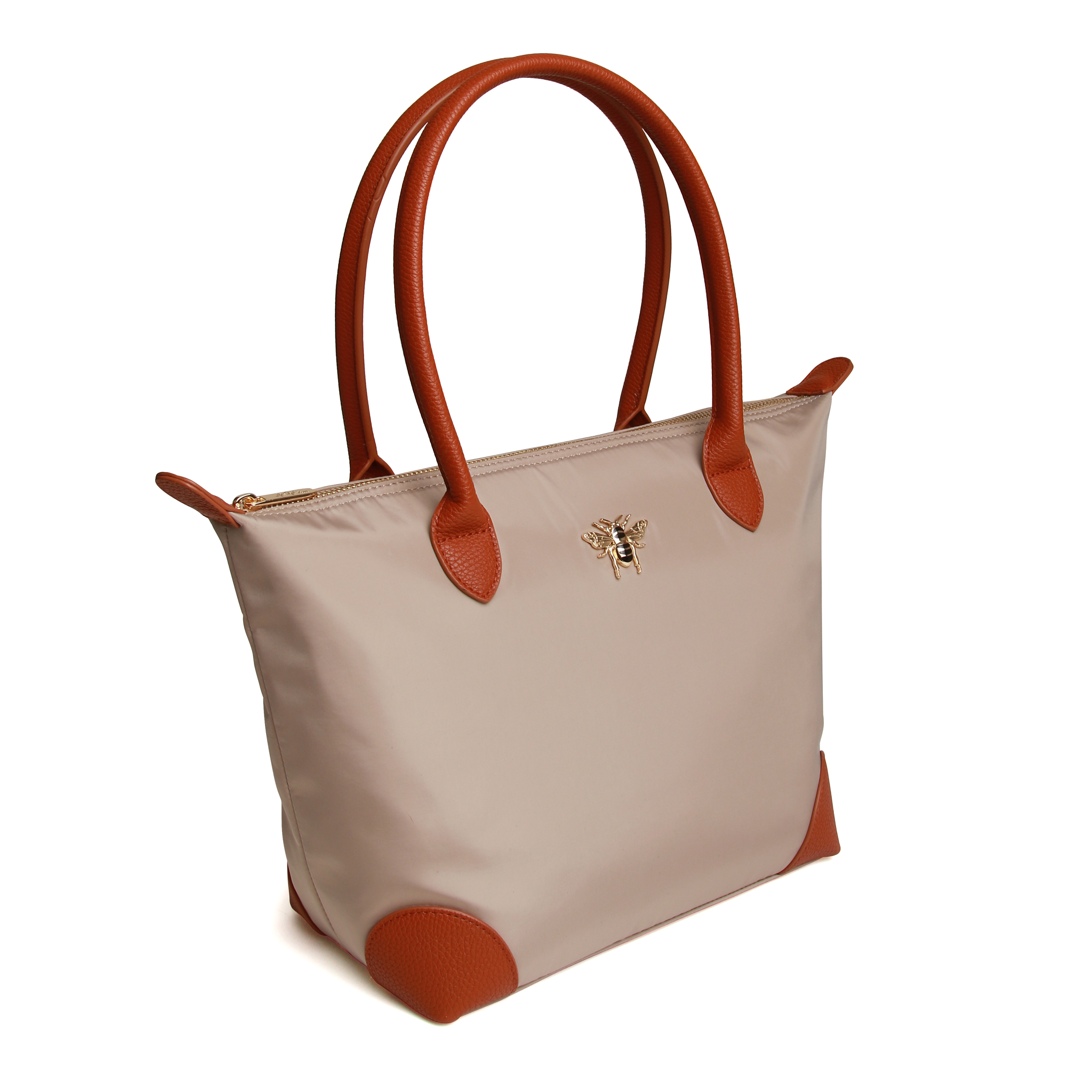 Shoreditch Bee Tote Bag - LARGE STONE - Image 2