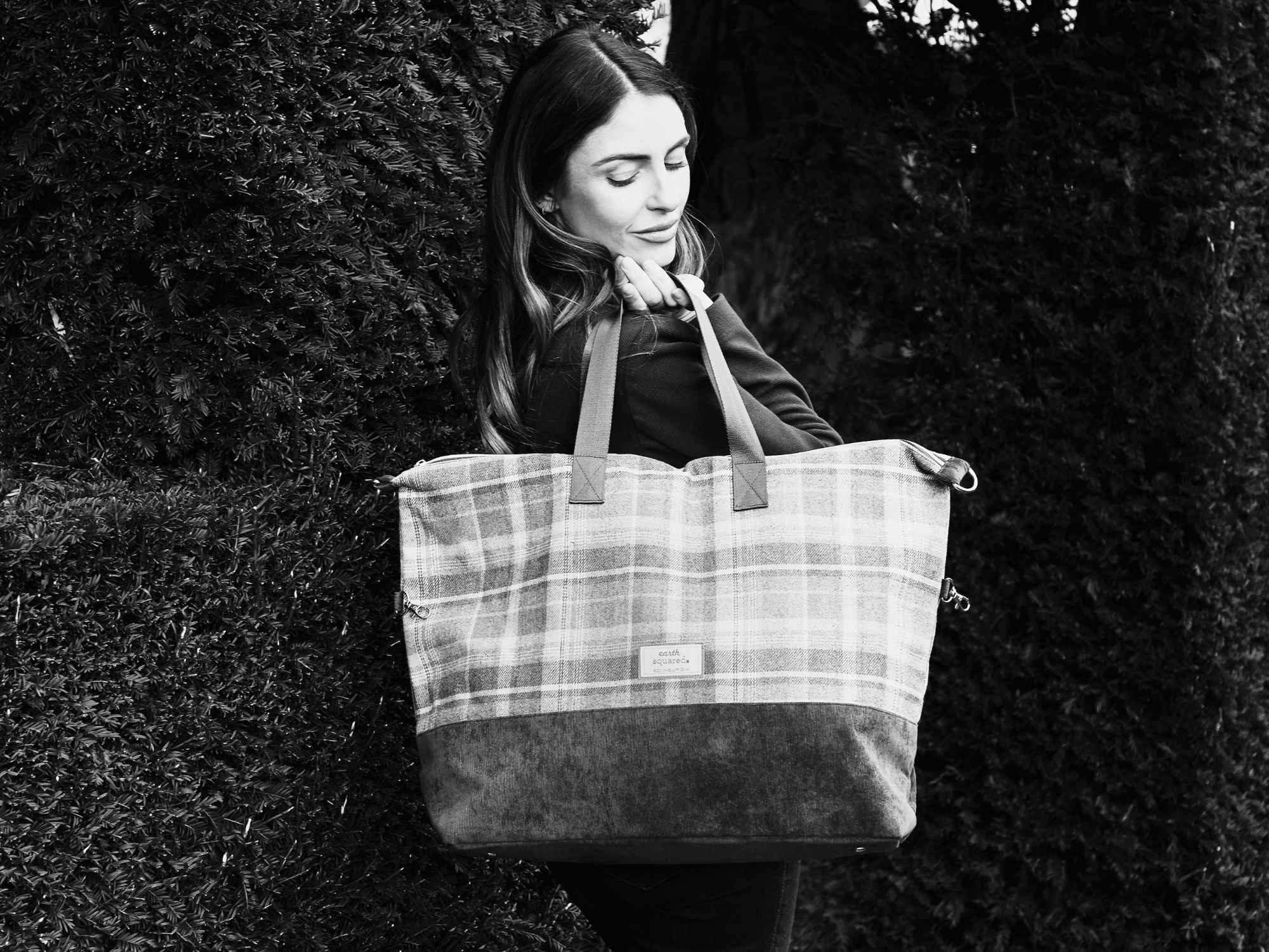 Tweed Large Unisex Weekender Bag - Image 3