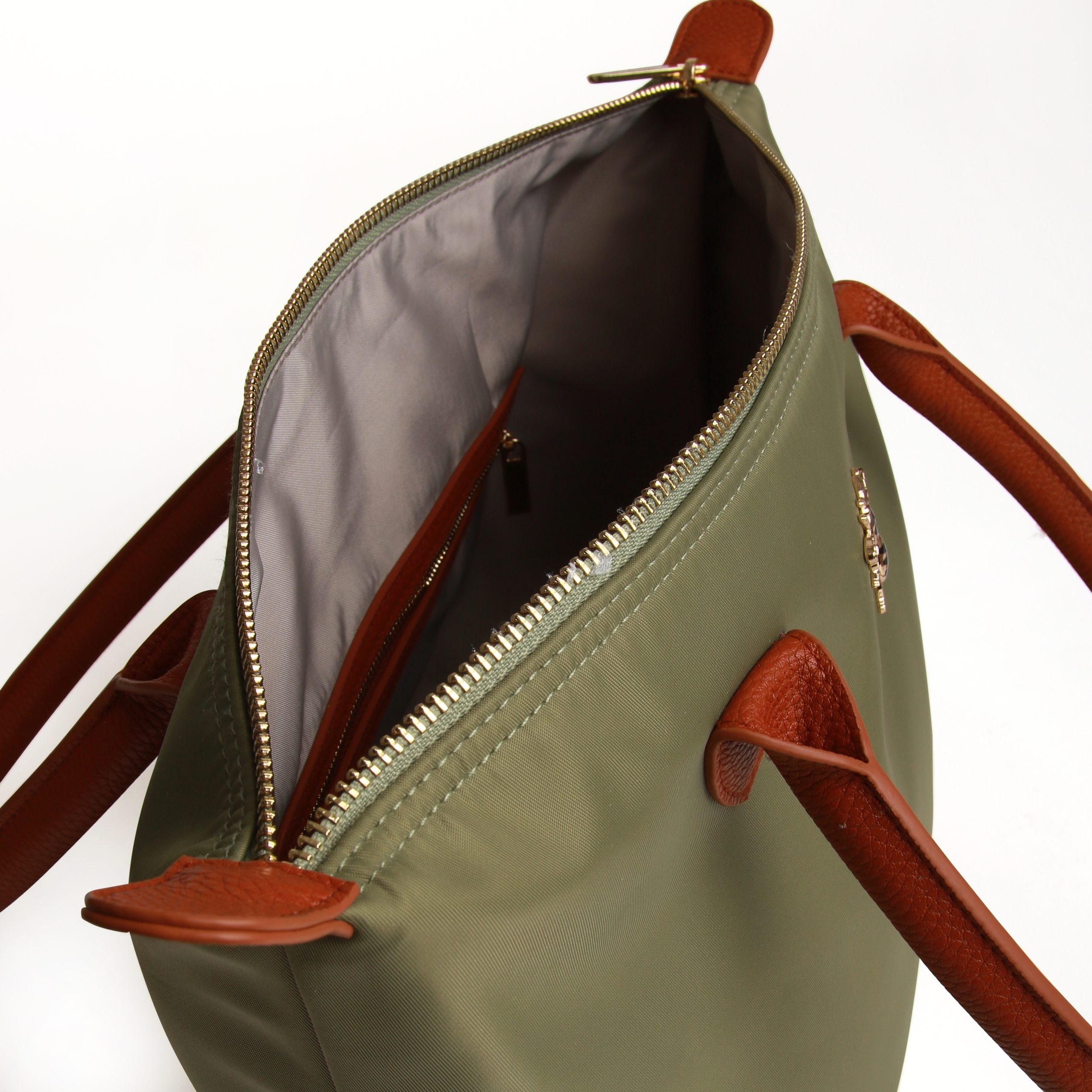 Shoreditch Bee Tote Bag - MEDIUM Sage - Image 4