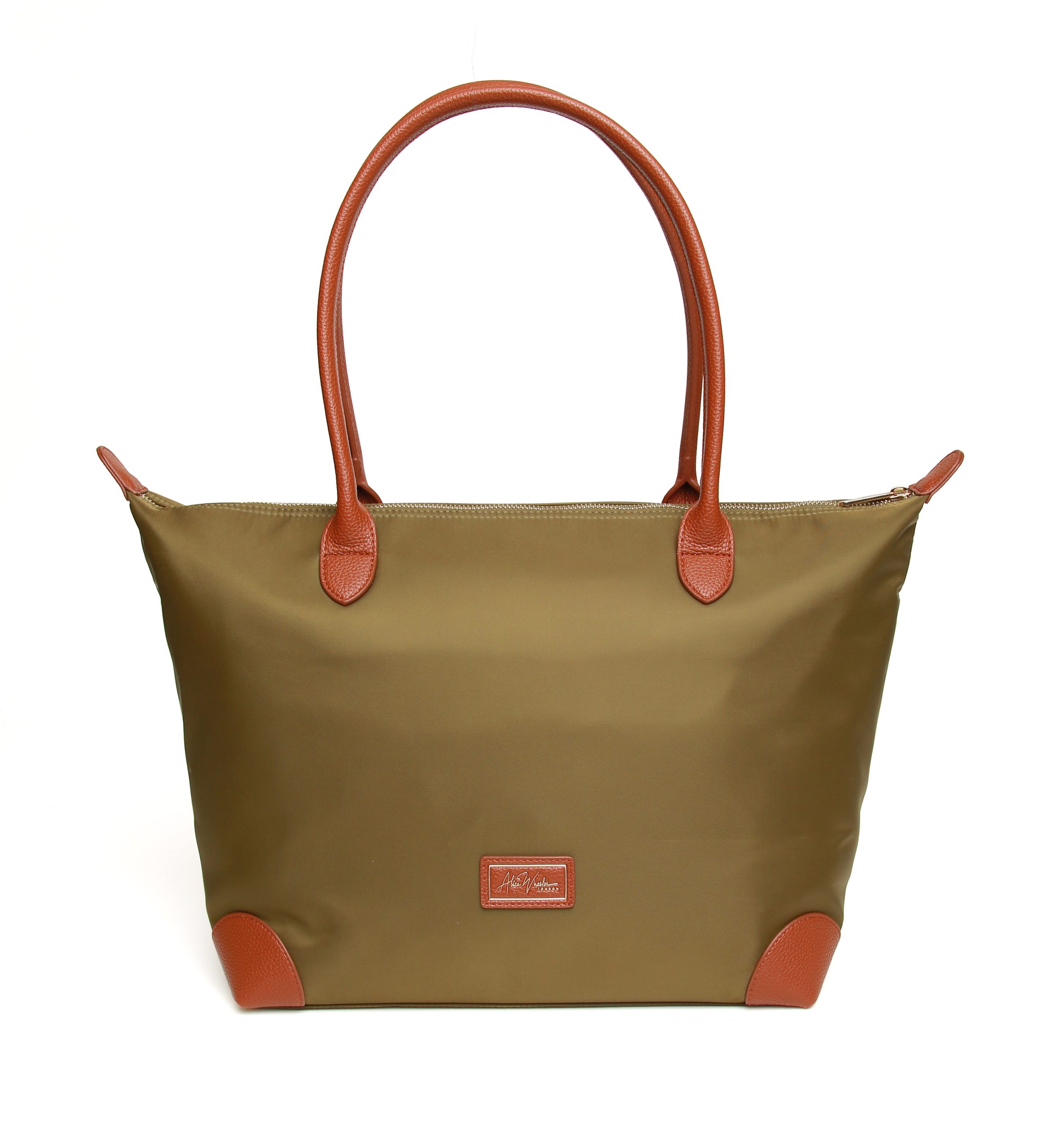 Shoreditch Bee Tote Bag - LARGE Olive - Image 6