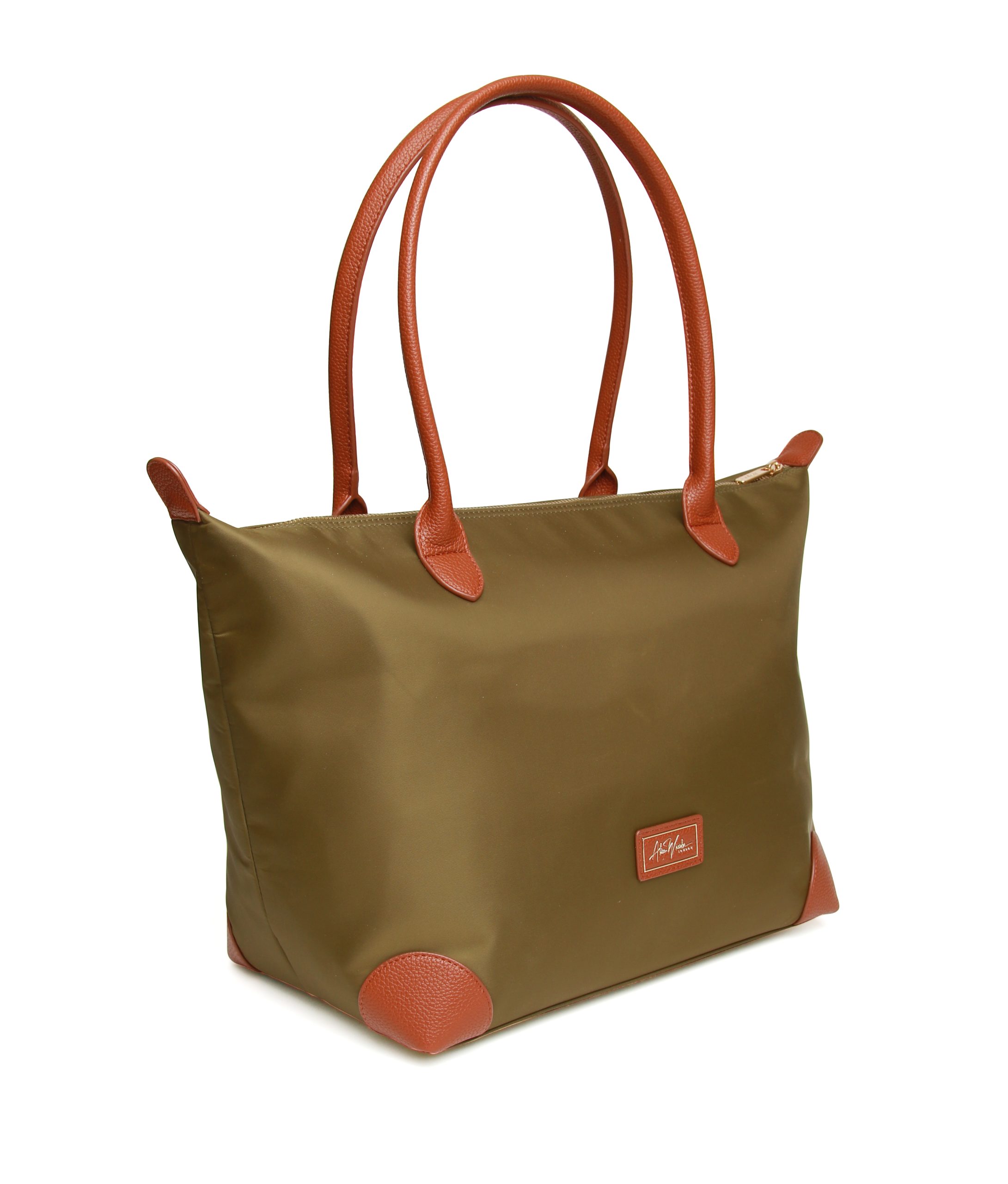 Shoreditch Bee Tote Bag - LARGE Olive - Image 4
