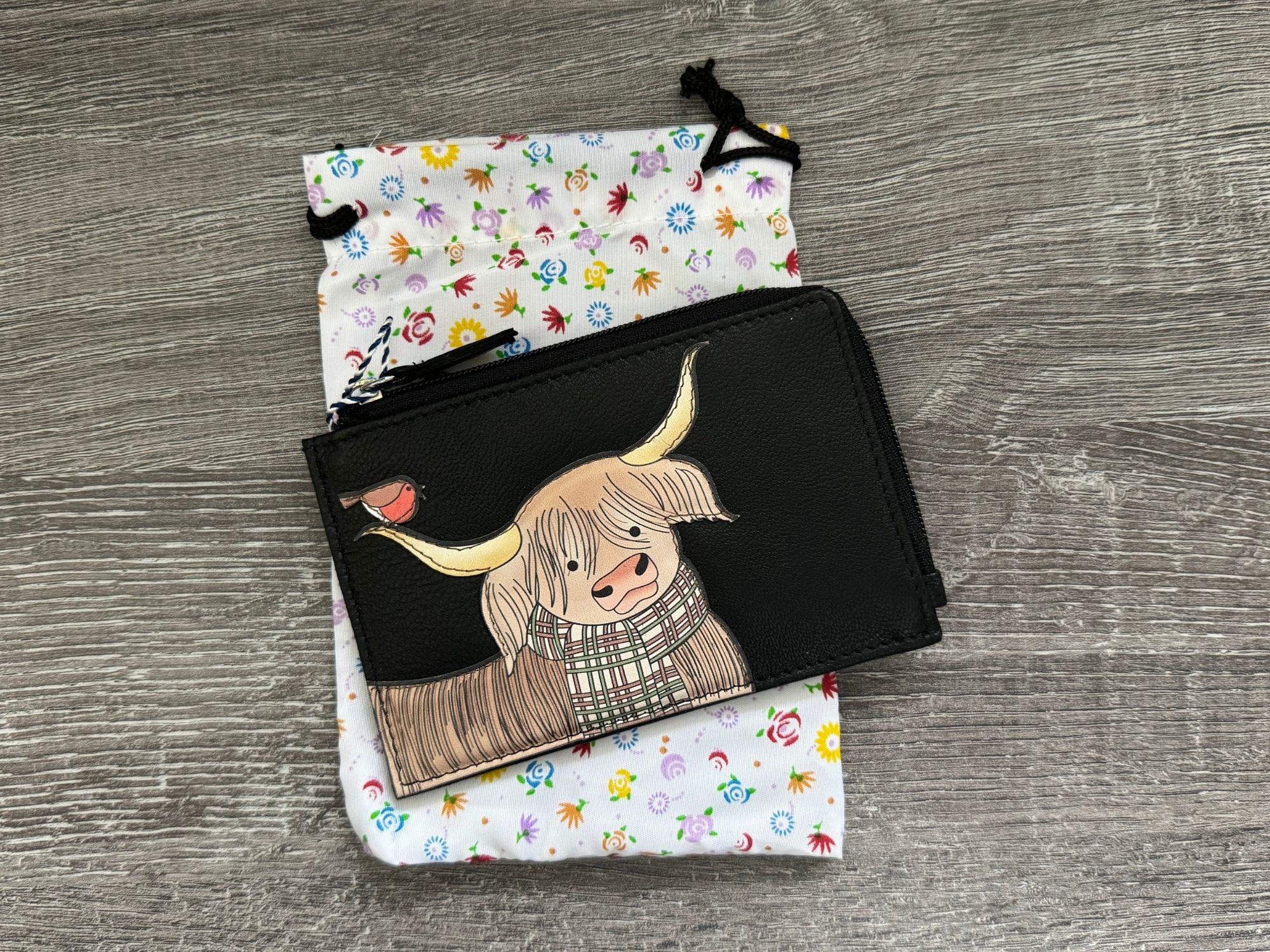 RFID Leather Callum Cow Coin /Card Purse - Image 10
