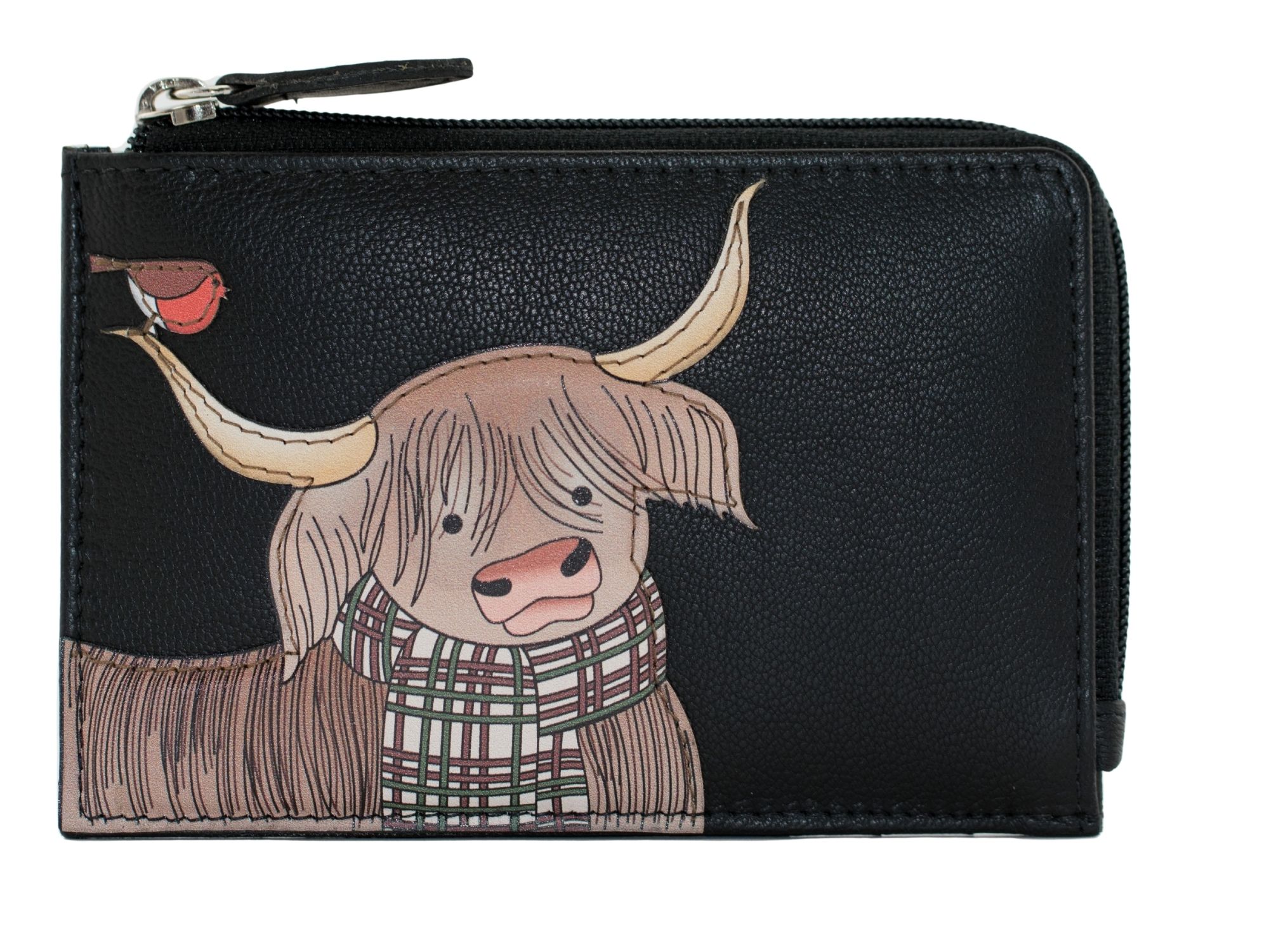 RFID Leather Callum Cow Coin /Card Purse - Image 5