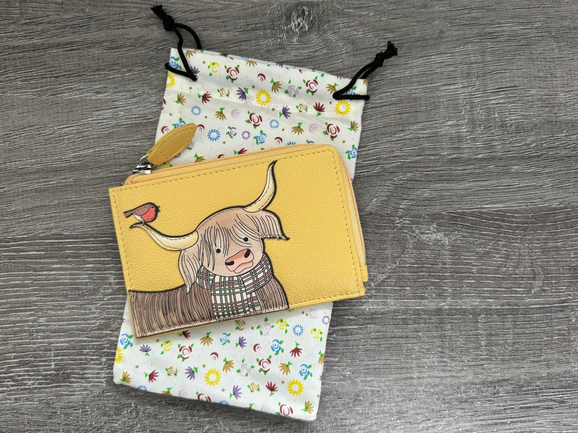 RFID Leather Callum Cow Coin /Card Purse - Image 2