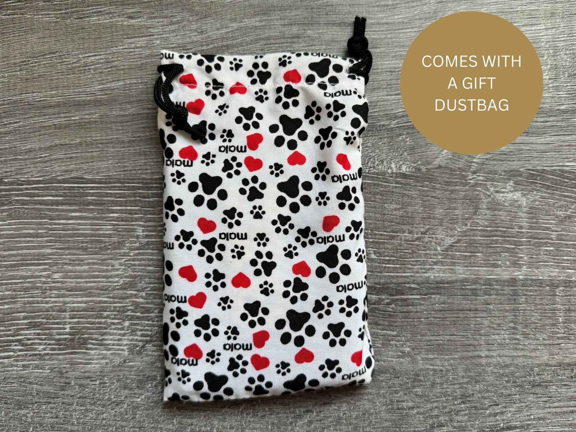 Leather Coco Maltipoo RFID Card / ID Holder - Image 6