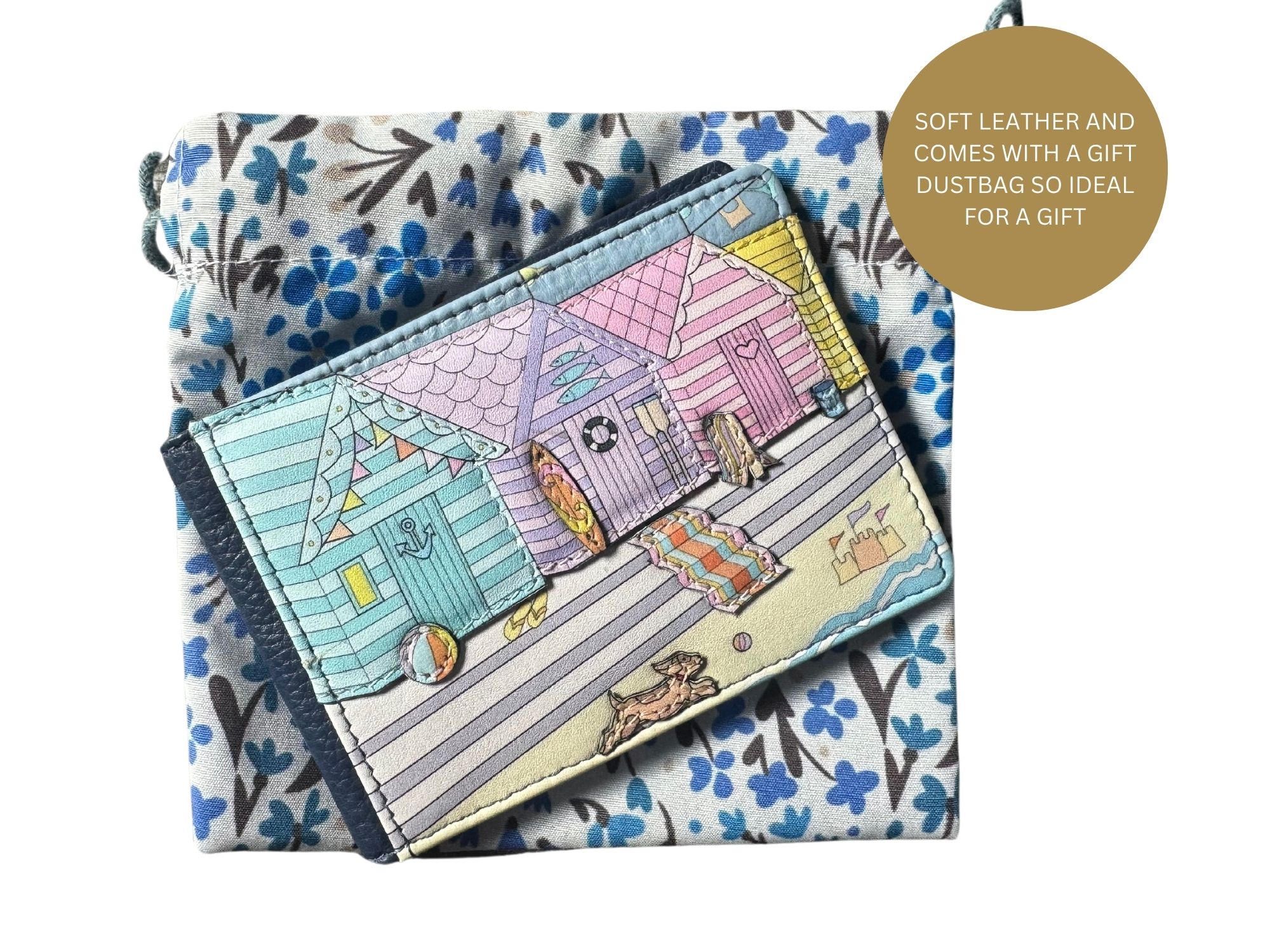 Leather Woolacombe Travel Card Holder - Image 4