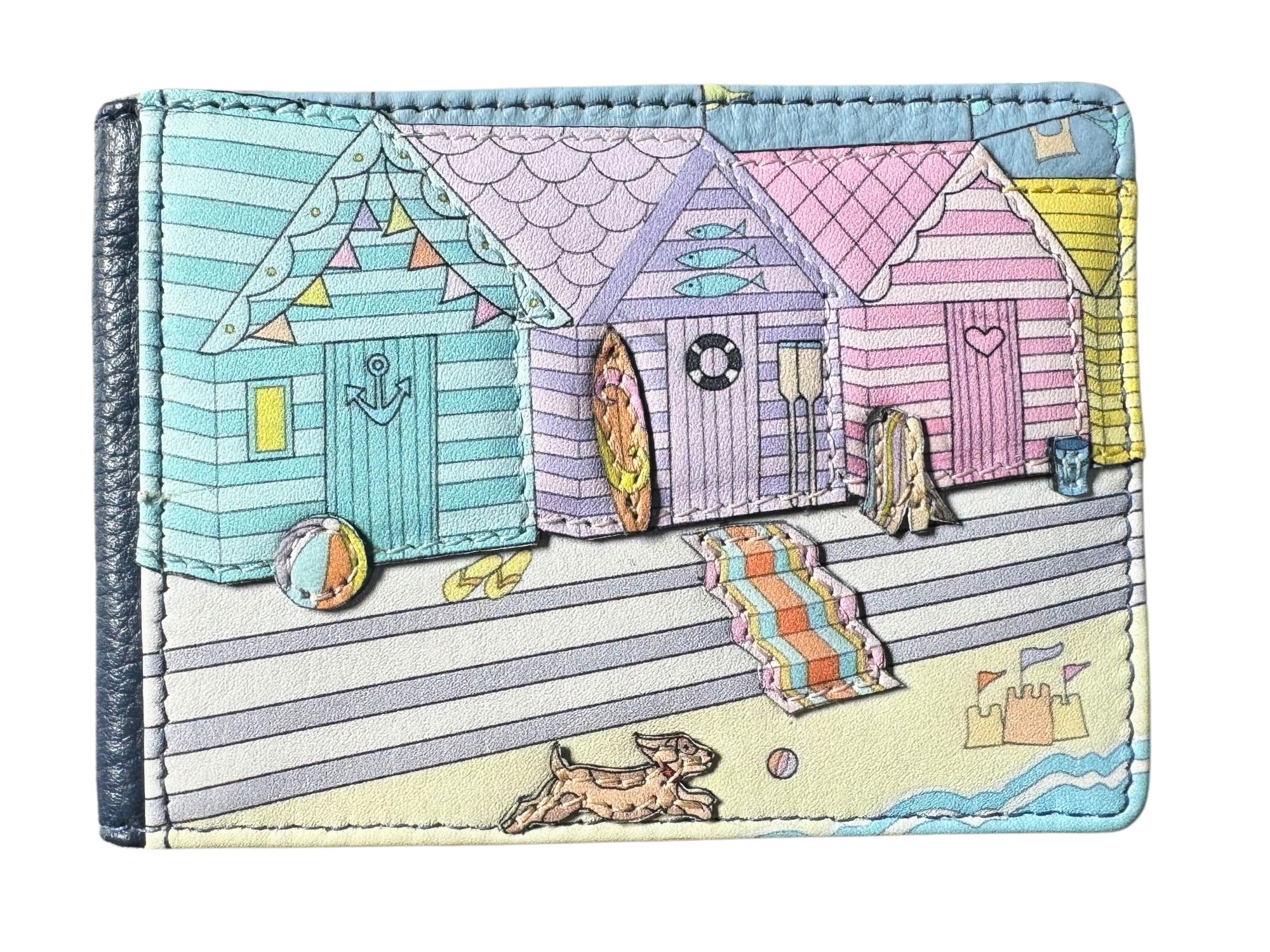 Leather Woolacombe Travel Card Holder