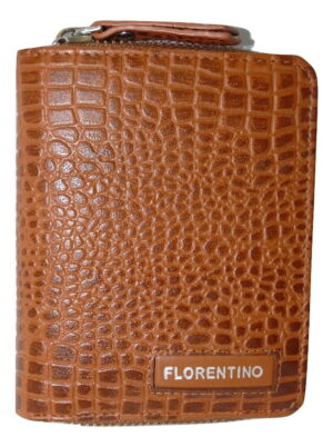 Leather Croc Purse