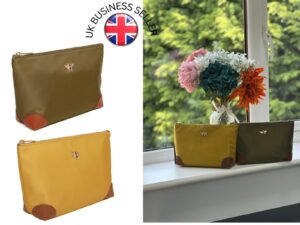 Ladies Travel Makeup Cosmetic Bag - Alice Wheeler CLEARANCE