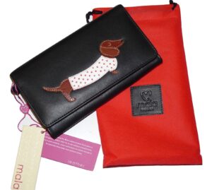 Leather Sausage Dog Purse