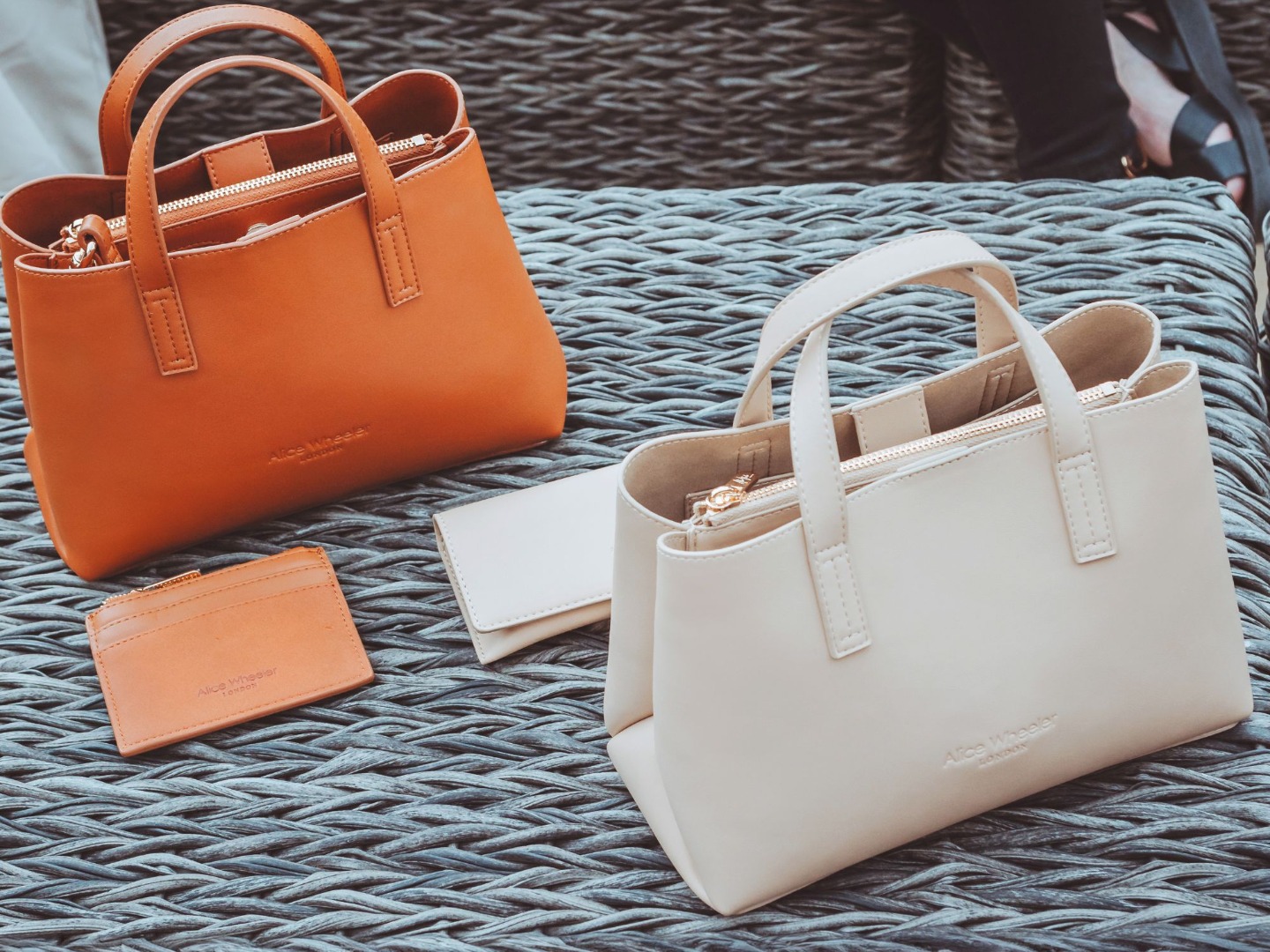Vegan Nappa Range Florence Handbag Grab Bag Shoulder Bag - Image 8