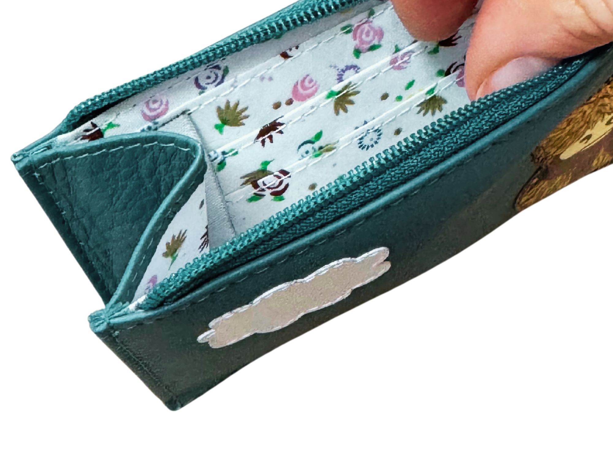 Highland Cow Leather RFID Card & Coin Purse - Image 7