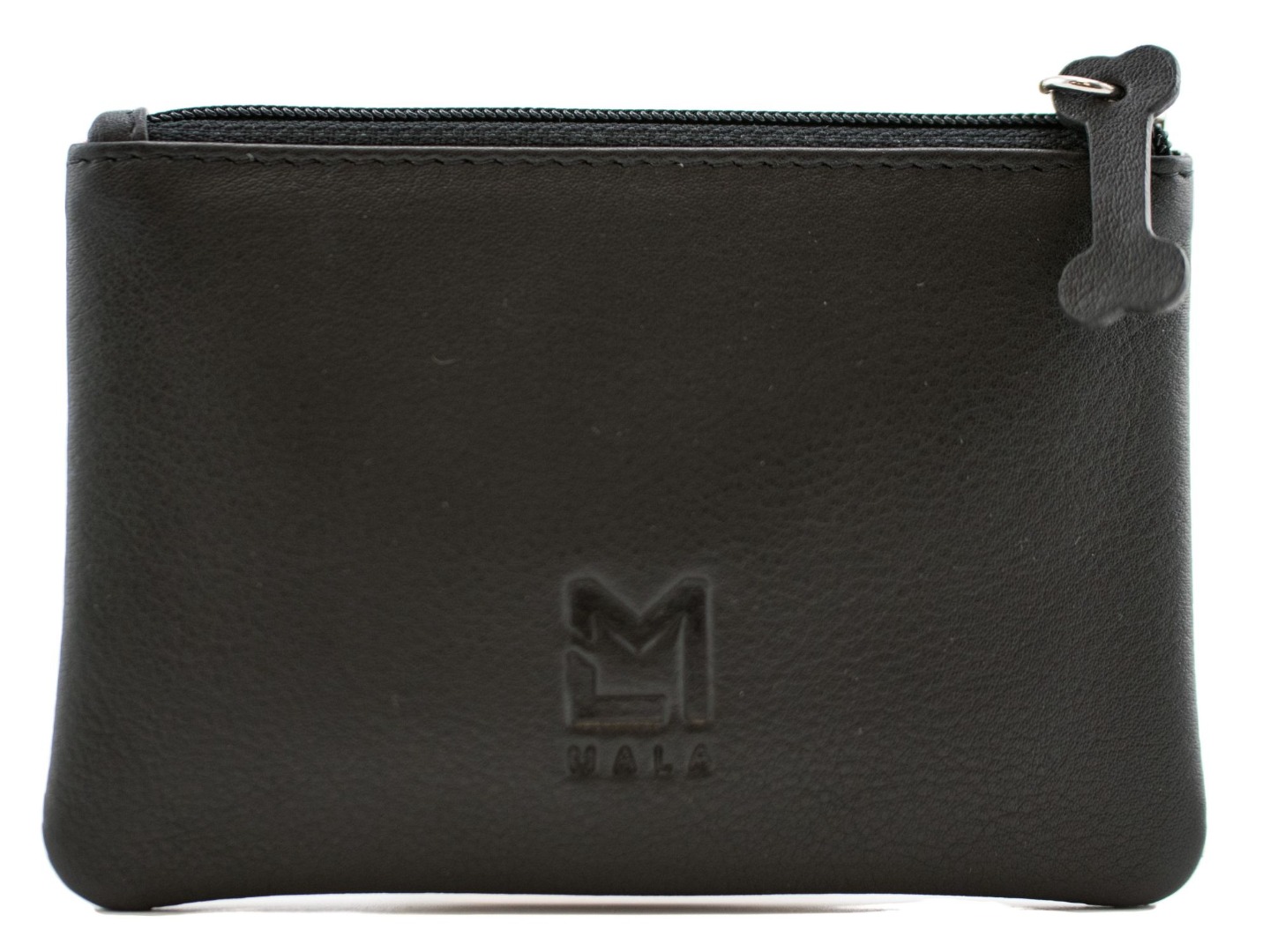 Mala Leather RFID Dog Design Cocos Hat Coin Purse with Zip, Tartan Hat Applique, 12 x 8.5 cm - Image 4