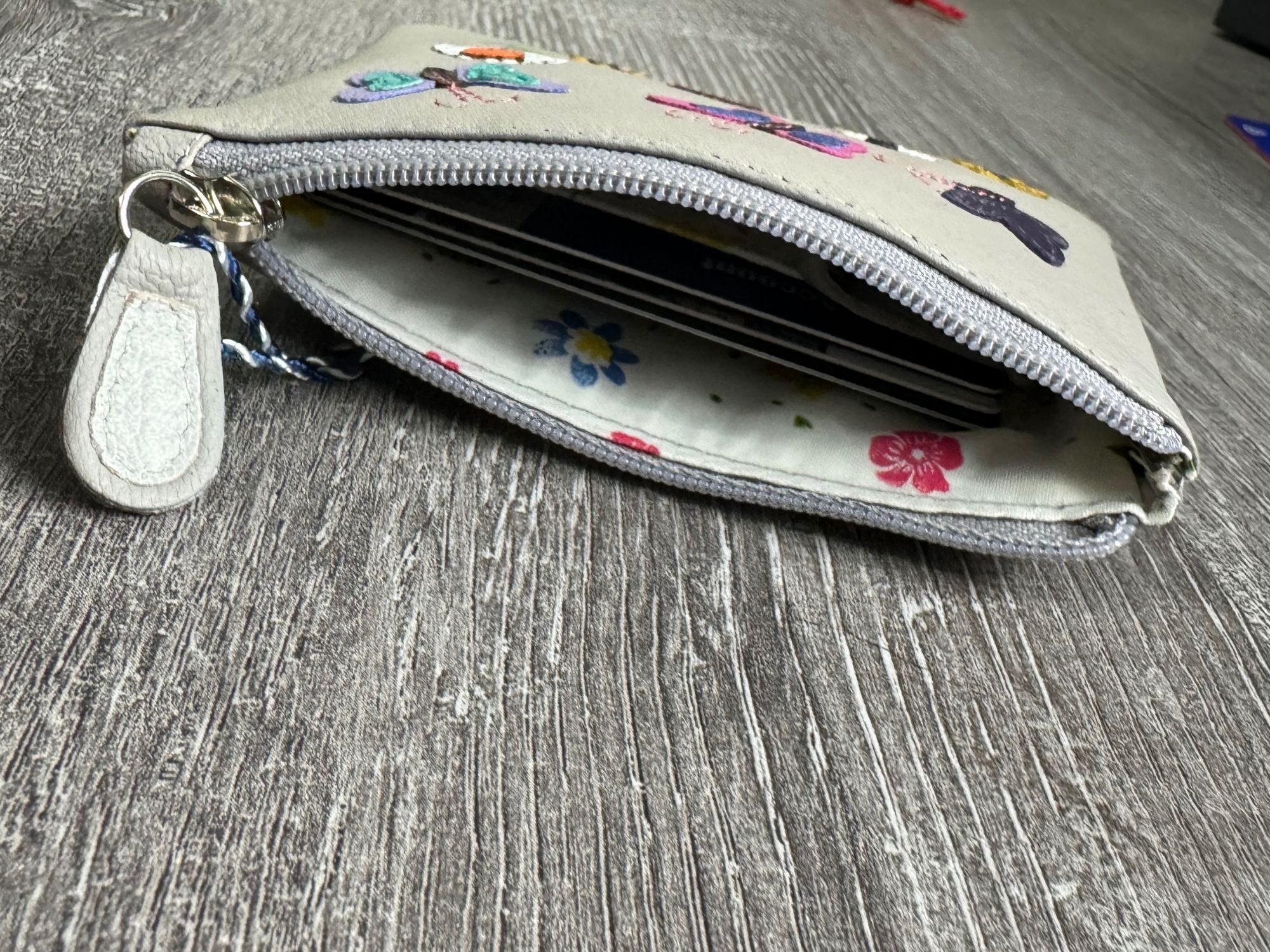 Sophia Leather RFID Card & Coin Purse - Image 4
