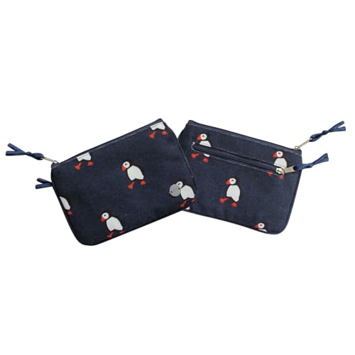Earth Squared Animal 100% Cotton Canvas Coin Purse, 17 x 12 x 1 cm, Cotton - Image 9