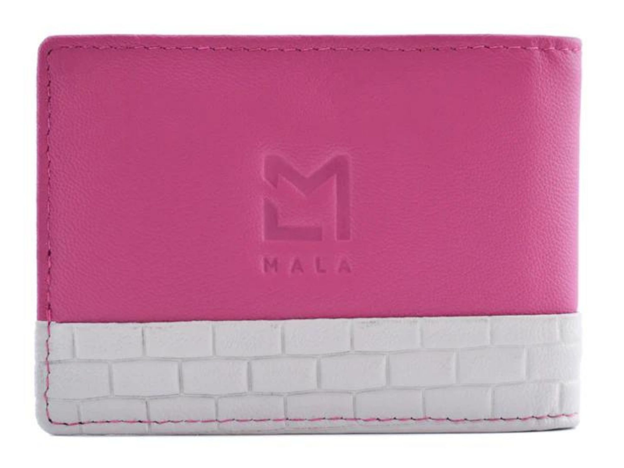 Peek A Boo Card/ID RFID Leather Card Holder - Image 3