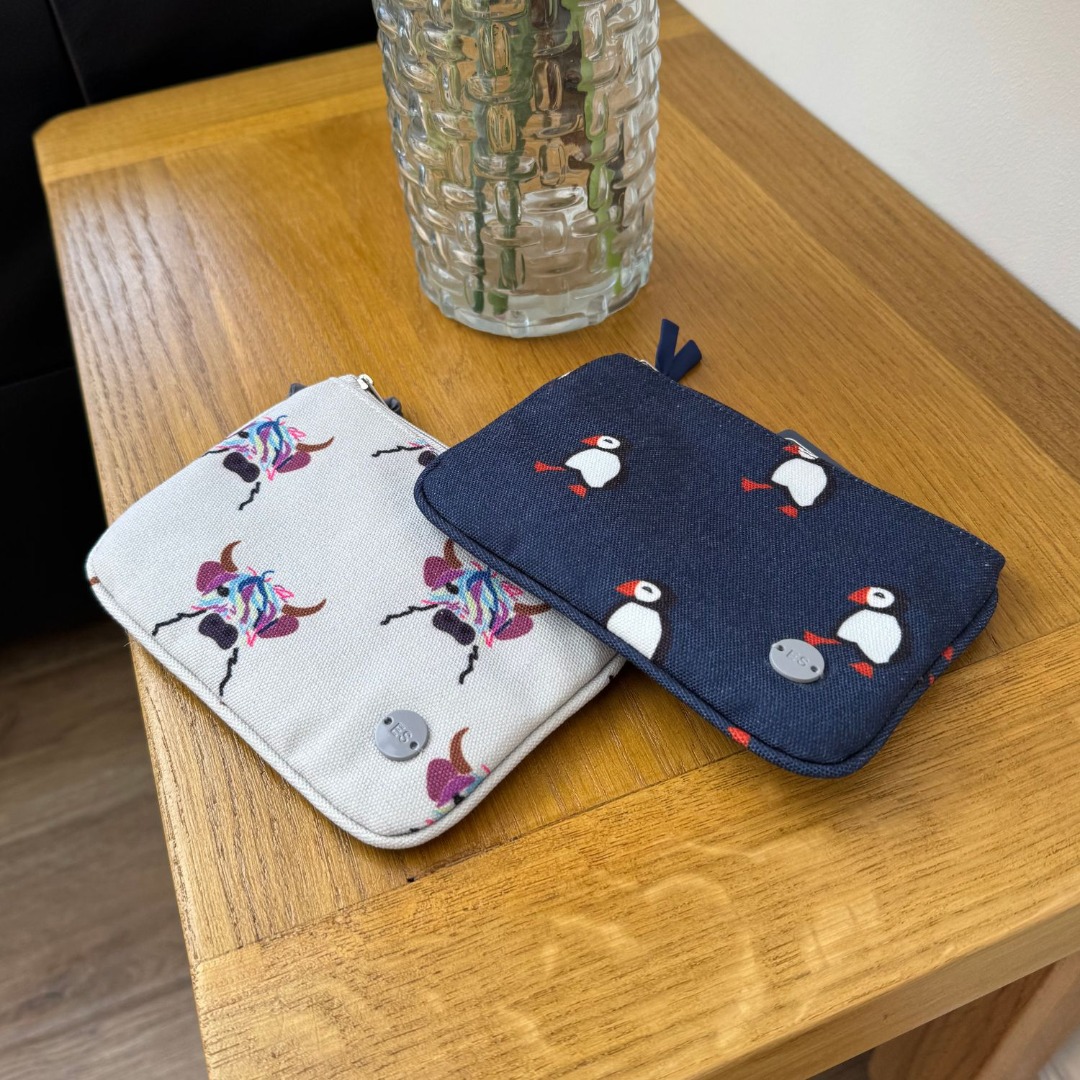 Earth Squared Animal 100% Cotton Canvas Coin Purse, 17 x 12 x 1 cm, Cotton - Image 4