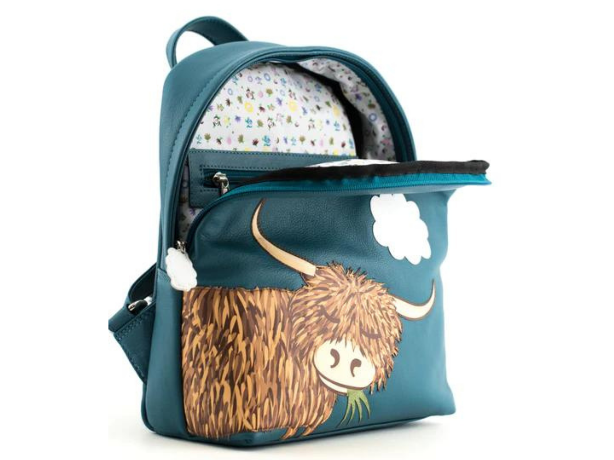 Highland Cow Leather Backpack – Love Emvy Ltd