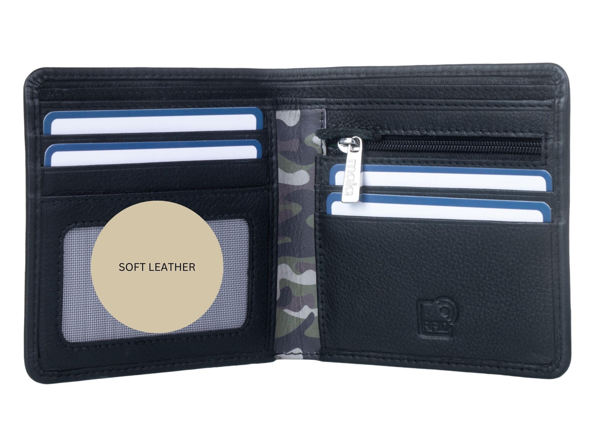 Spitfire Plane Leather Wallet - Image 3