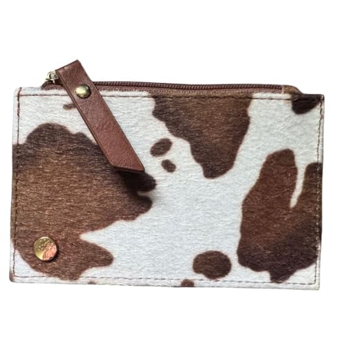 Cow Print Coin & Card Purse - Image 5