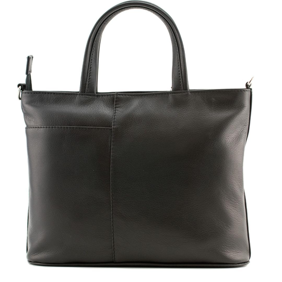 Poppy Multiway Floral Genuine Leather Grab Bag - Image 3