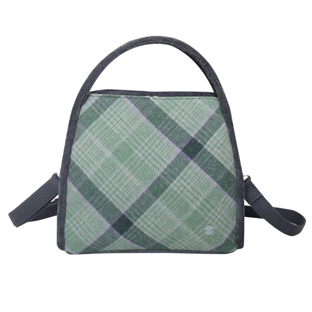 Tweed Tartan Margot Bag Multiway Grab, Shoulder & Crossbody - Image 5