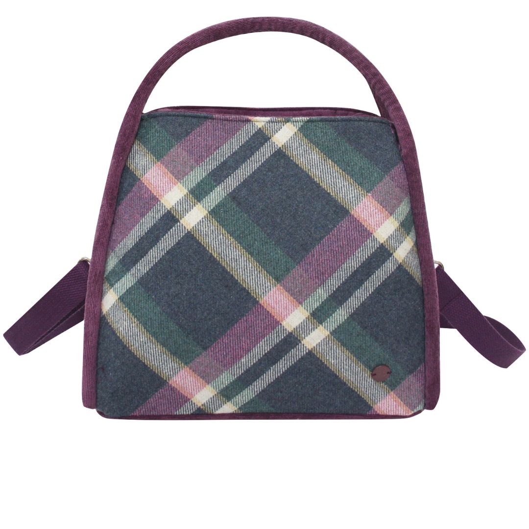 Tweed Tartan Margot Bag Multiway Grab, Shoulder & Crossbody - Image 6