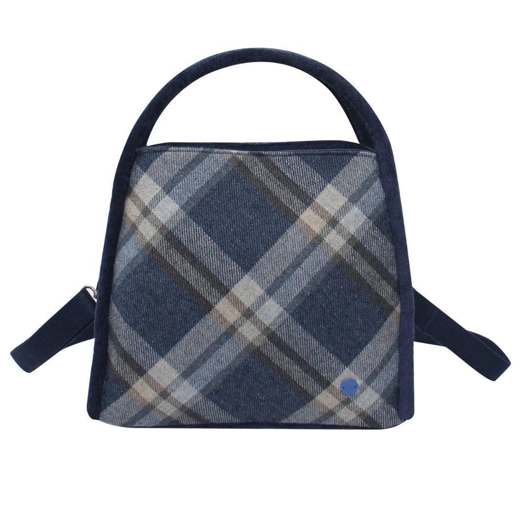 Tweed Tartan Margot Bag Multiway Grab, Shoulder & Crossbody - Image 8