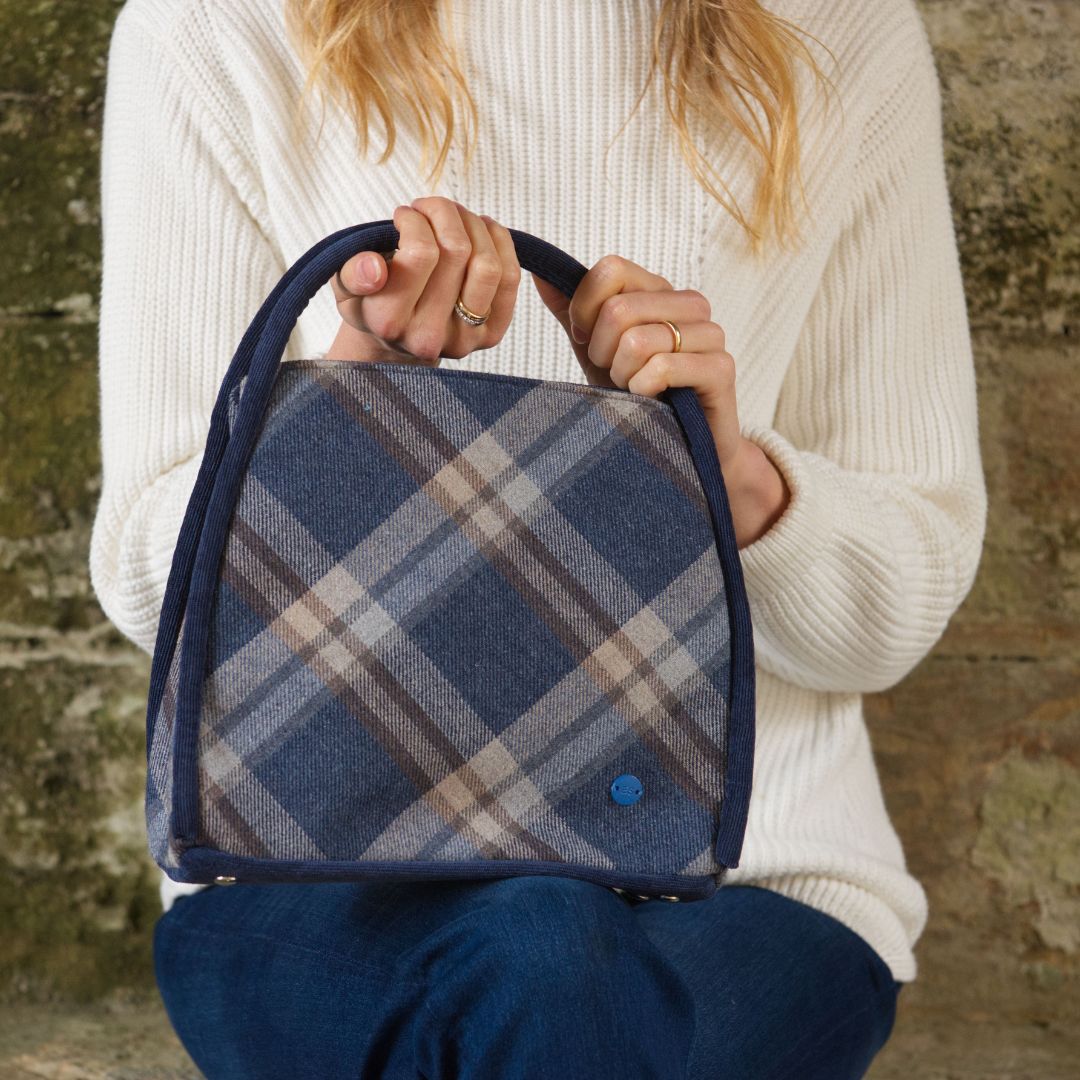Tweed Tartan Margot Bag Multiway Grab, Shoulder & Crossbody - Image 3