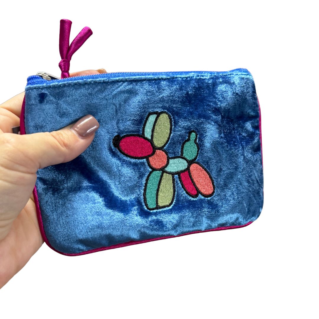 Silk Velvet Balloon Sausage Dog Dachshund Purse - Image 6