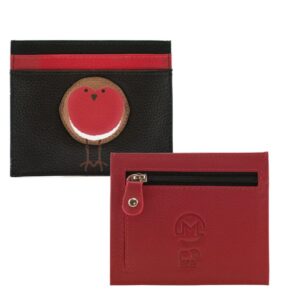 Bobbie Robin Bird Leather Card Holder