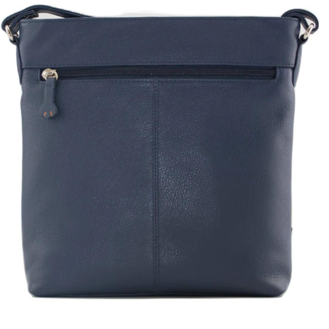 Alley Cats Leather Crossbody Bag - Genuine Leather - Image 2