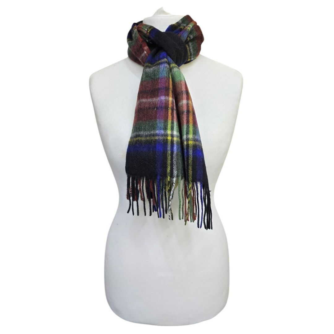 100% Lambswool Scarf Mens/Unisex 30 180 cm - Image 2