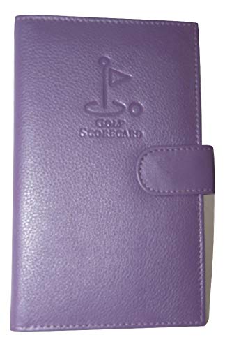 Golfers Leather Gift Set Scorecard Holder and Golf Keyring - Image 7