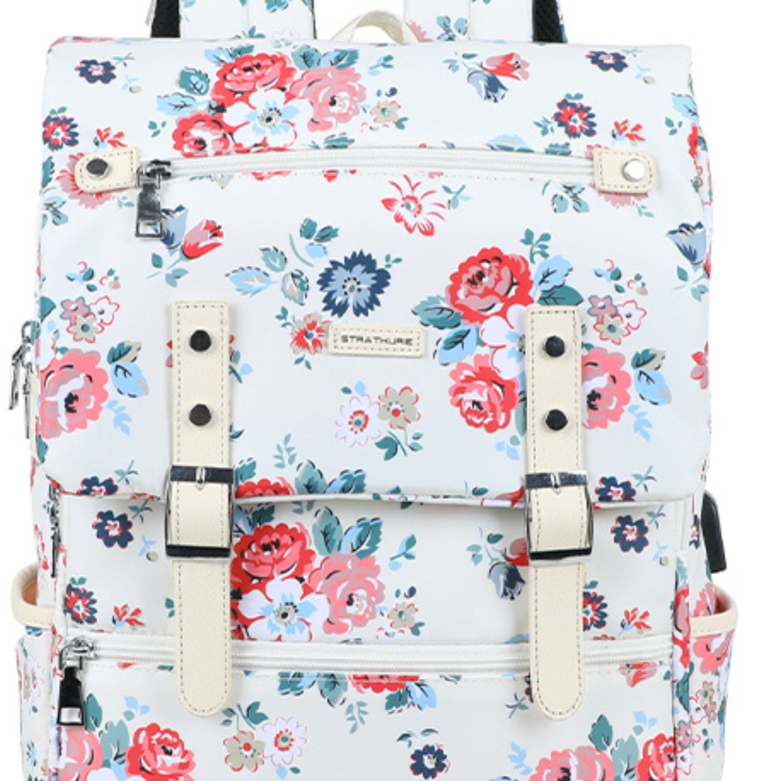 Floral Laptop Large Backpack - Image 7