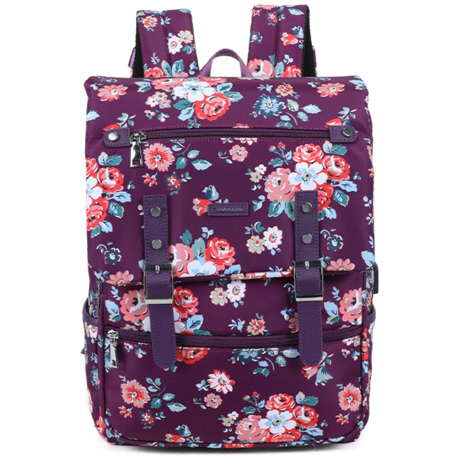 Floral Laptop Large Backpack - Image 8